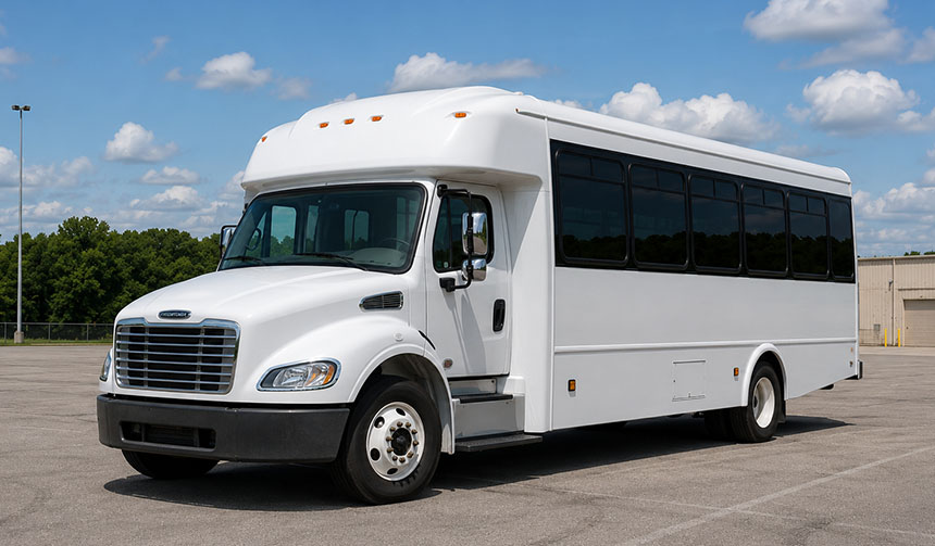 25-passenger minibus for charter in New York, NY