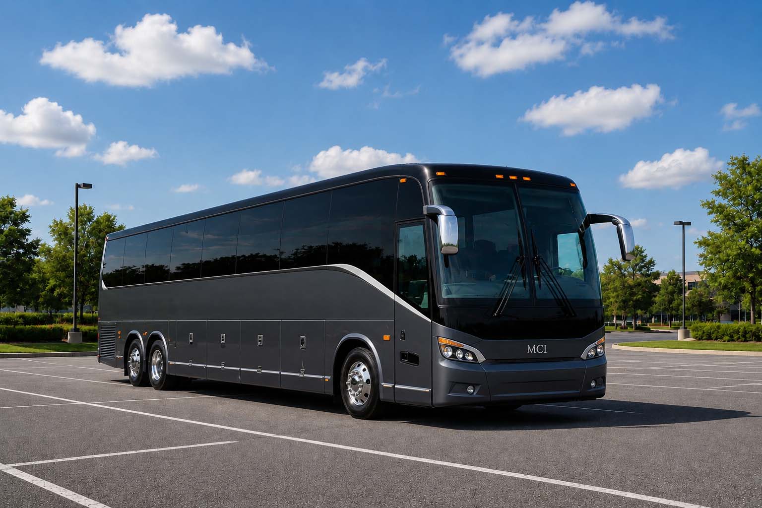 Charter bus rental in New York, NY